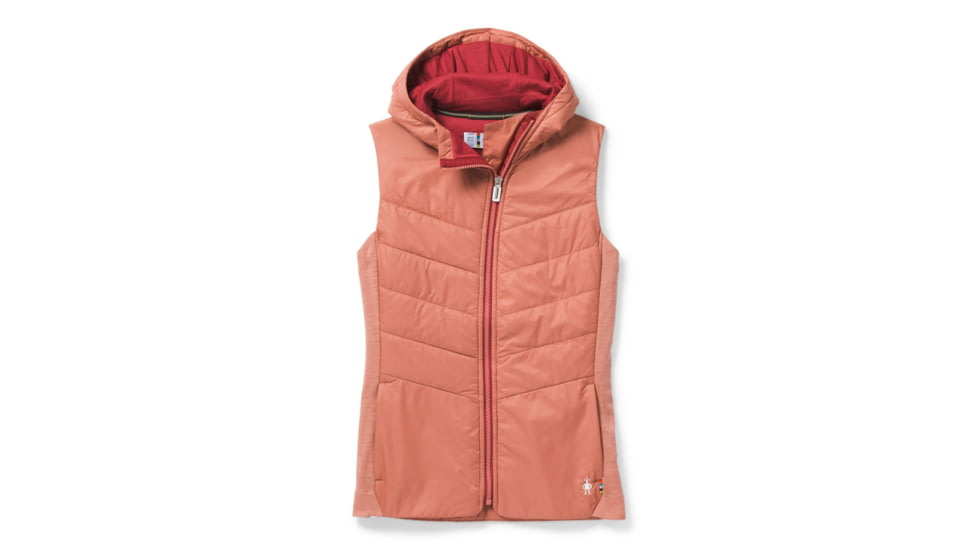 Smartwool Smartloft 60 Hoodie Vest - Womens, Canyon Rose, Medium, SW014072C82-M