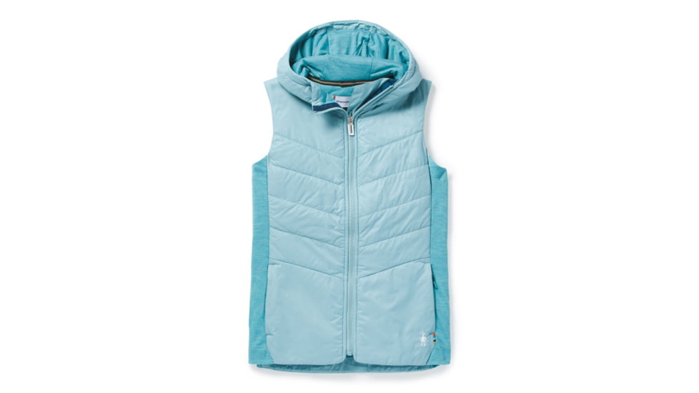 Smartwool Smartloft 60 Hoodie Vest - Womens, Wave Blue, Large, SW014072D24-L
