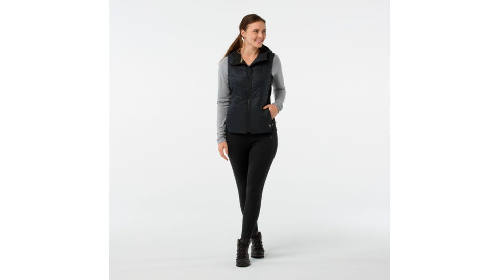 Smartwool Smartloft 60 Hoody Vest - Womens, Black, Large, SW014072001-L