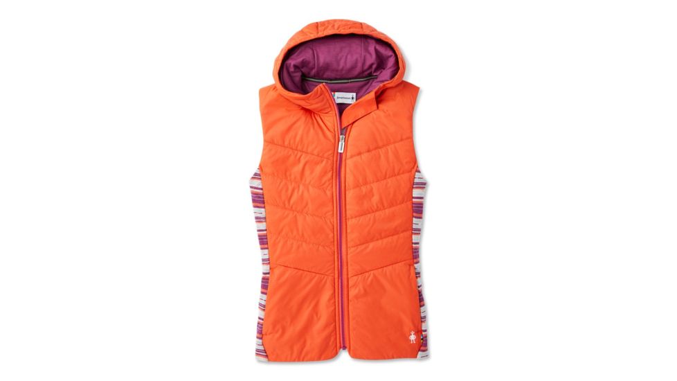 Smartwool Smartloft 60 Hoody Vest - Womens, Habanero, Small, SW014072A15-S