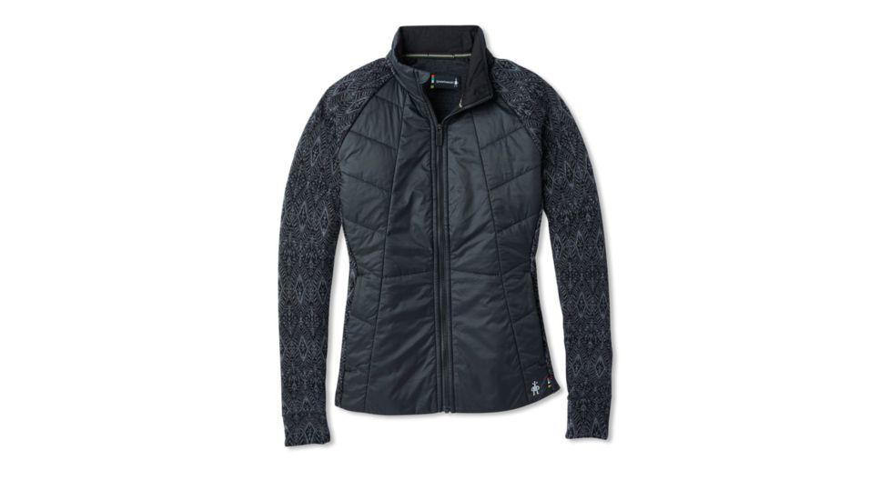 Smartwool Smartloft 60 Jacket - Womens, Black-Charcoal, Extra Large, SW014074016-XL