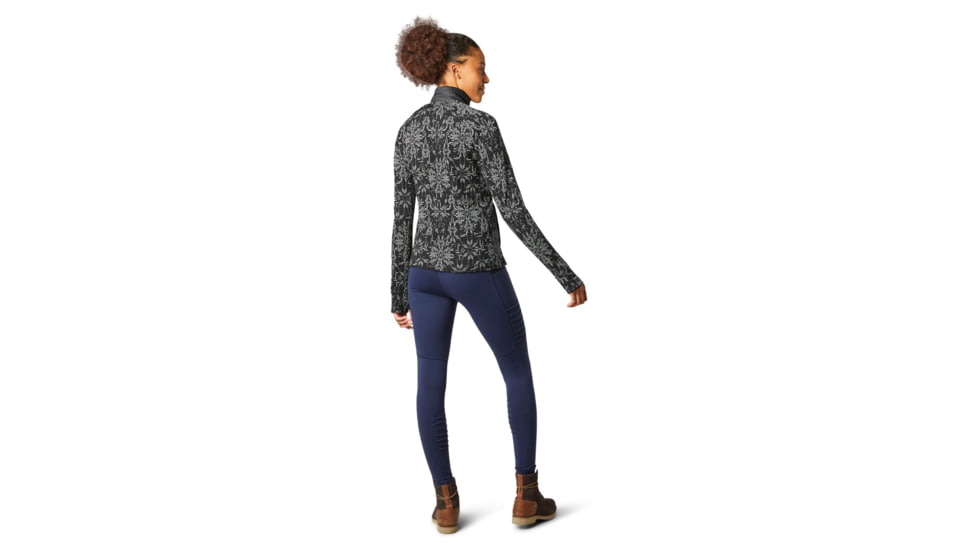 Smartwool Smartloft 60 Jacket - Womens, Black Digital Snowflake, Extra Large, SW014074E36-XL