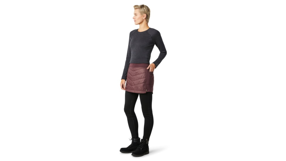 Smartwool Smartloft 60 Skirt - Womens, Woodsmoke, Small, SW019266B84-S