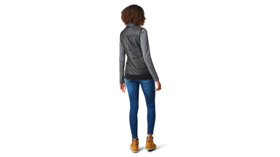 Smartwool Smartloft Bomber Vest - Womens, Black, Extra Small, SW016402001-XS