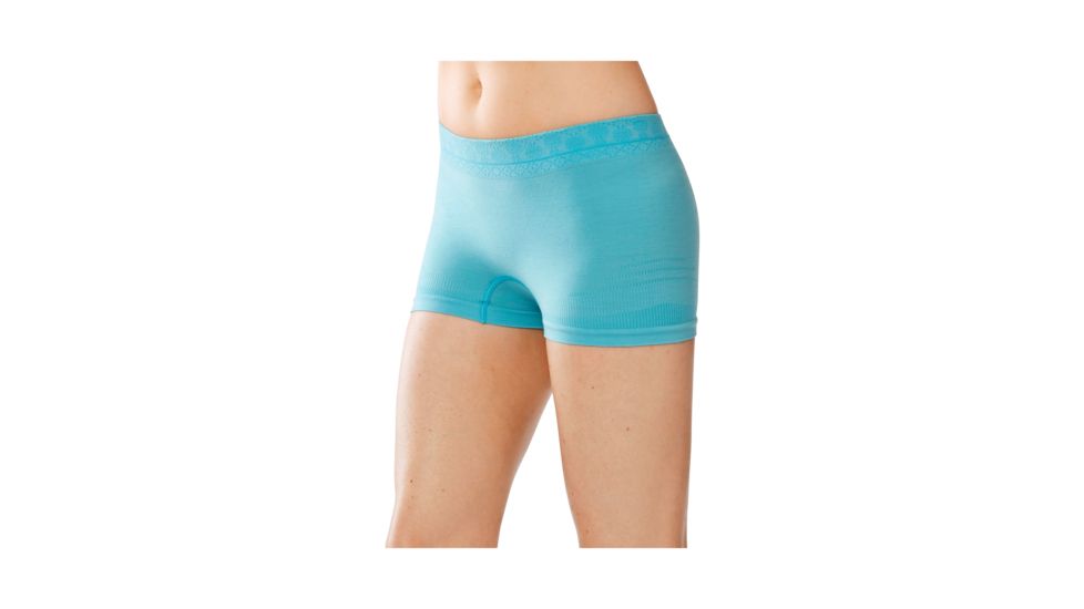 Smartwool PhD Seamless Boy Short, Light Capri, Extra Small, SW015001438-XS