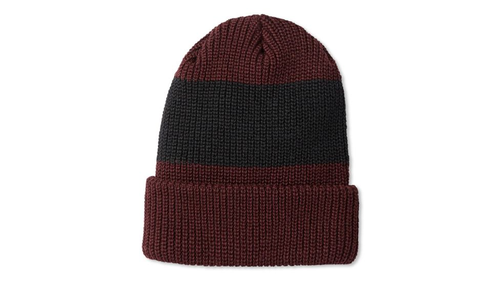Smartwool Snow Seeker Ribbed Cuff Hat, Woodsmoke, One Size, SW000435B84-1FM