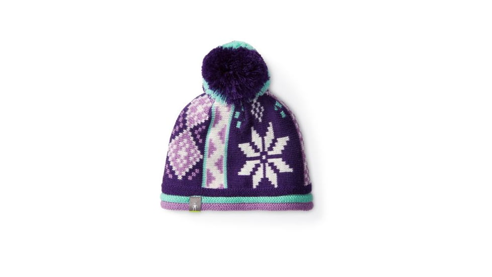 Smartwool Snowflake Beanie - Kids, Lilac, Small/Medium, SW018022703SM