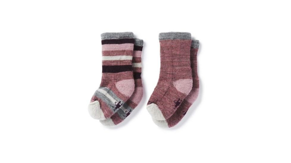 Smartwool Sock Sampler Sock - Kids, Nostalgia Rose H, 24M SW0SC684A12-24M