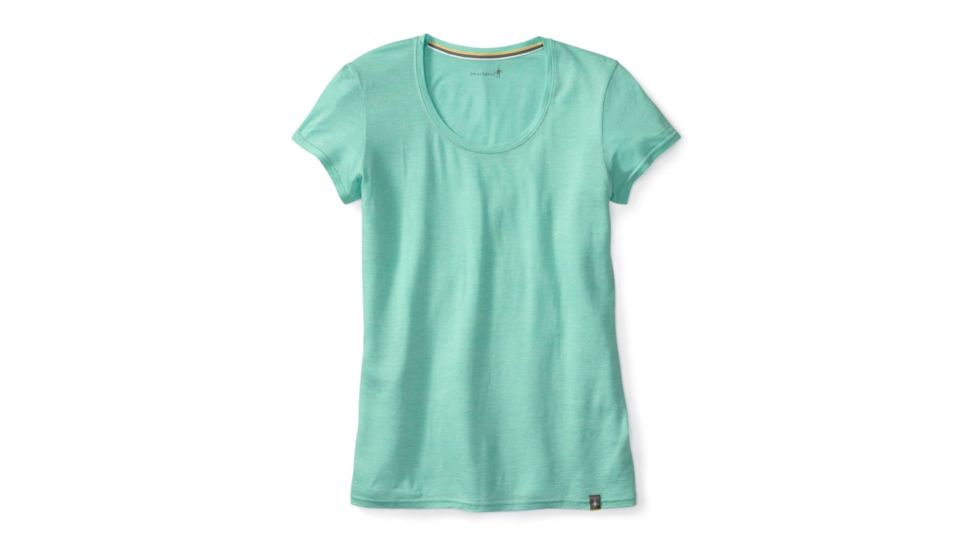 Solid Scoop Tee - Womens-Mint-X-Small