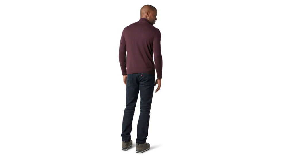 Smartwool Sparwood Half Zip Sweater - Mens, Woodsmoke Heather, Medium, SW016427B85-M