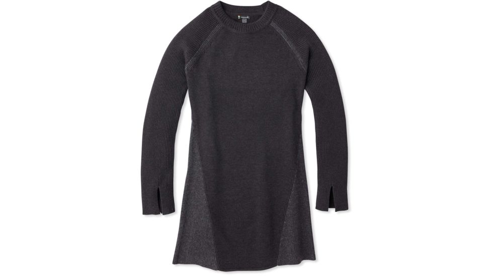 Smartwool Spruce Creek Sweater Dress - Womens, Charcoal Heather, Medium, SW019280010-M