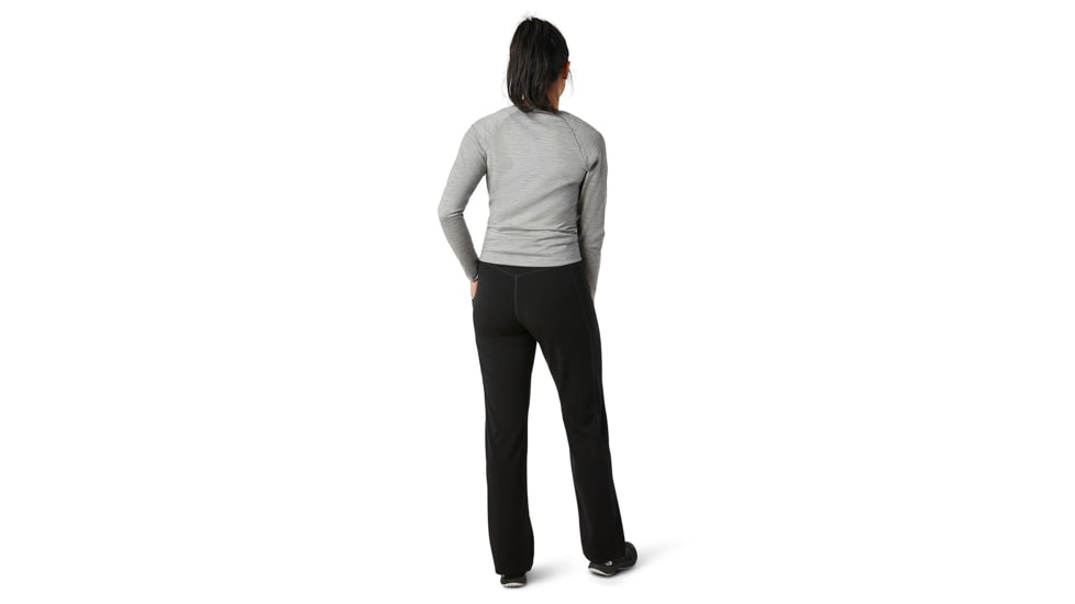 Smartwool Straight Leg Pant - Womens, Black, Extra Small, SW0163350011-XS