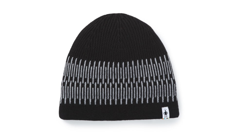 Smartwool Stripe Lid, Black, One Size, SW018083001-1FM