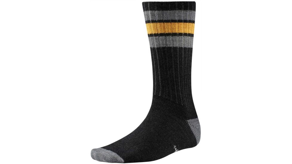 Smartwool Thunder Creek Medium Crew Casual Sock - Men's-Black-Large