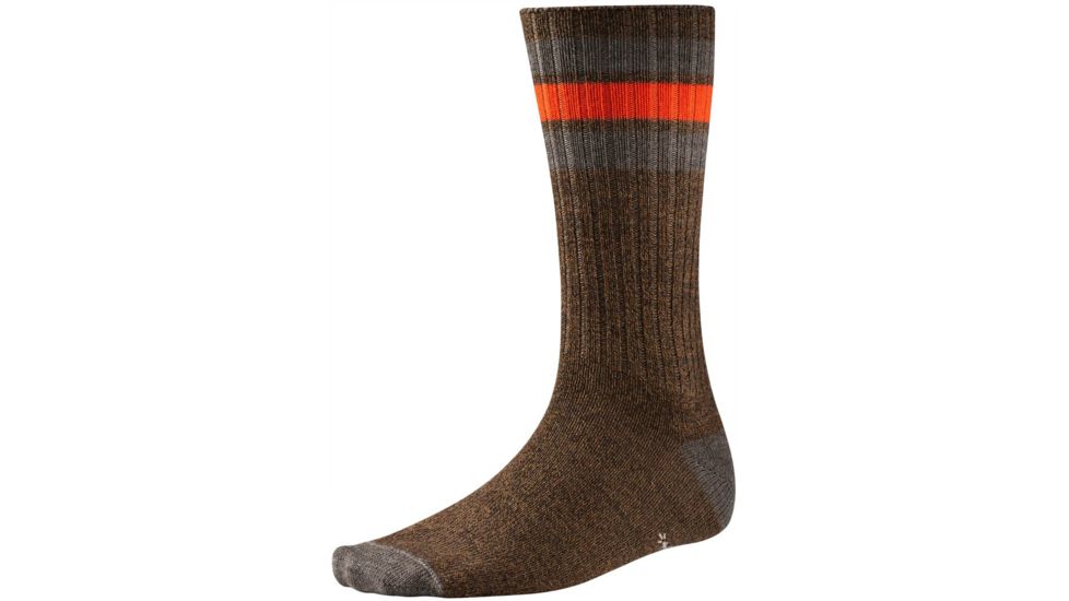 Smartwool Thunder Creek Medium Crew Casual Sock - Men's-Chestnut-Large