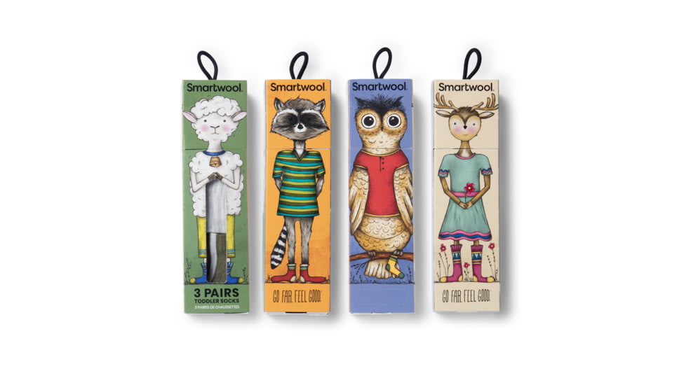 Smartwool Toddler Trio Socks - Kids, Moonbeam, 3T, SW001821A811-3T