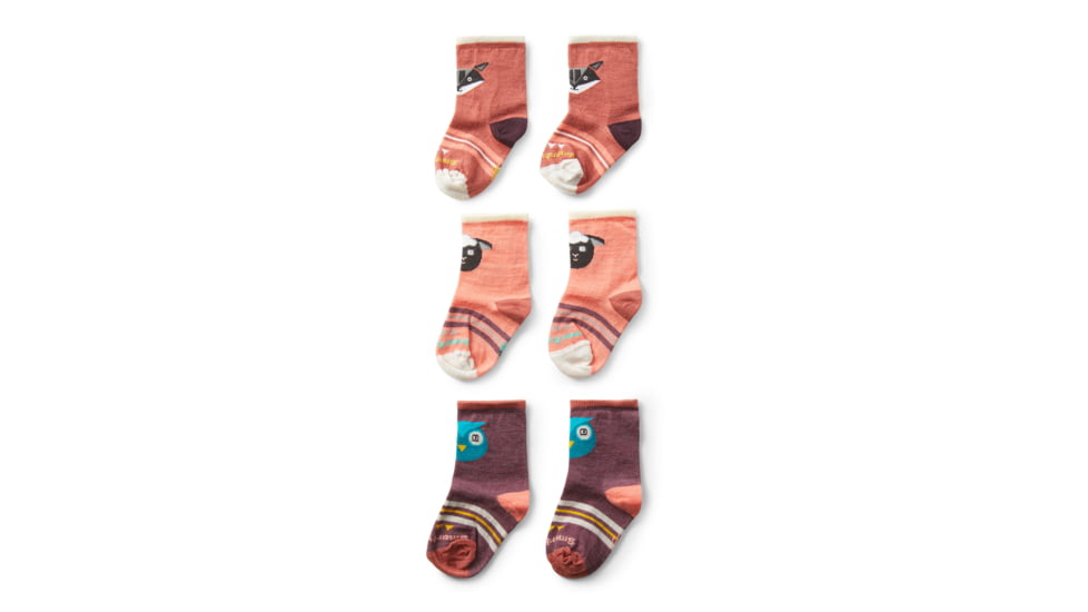 Smartwool Toddler Trio Socks - Kids, Moonbeam, 3T, SW001821A811-3T