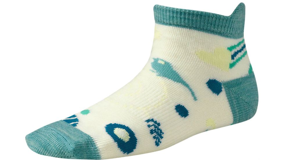 Smartwool Whimsy Charm Sock - Girl's-Natural-X-Small