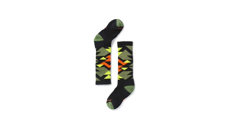 Smartwool Wintersport Neo Native Sock - Kids, Charcoal, Large SW001087003-L
