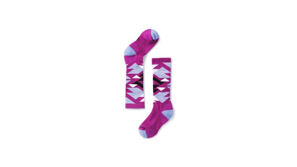 Smartwool Wintersport Neo Native Sock - Kids, Meadow Mauve, Small SW001087A22-S