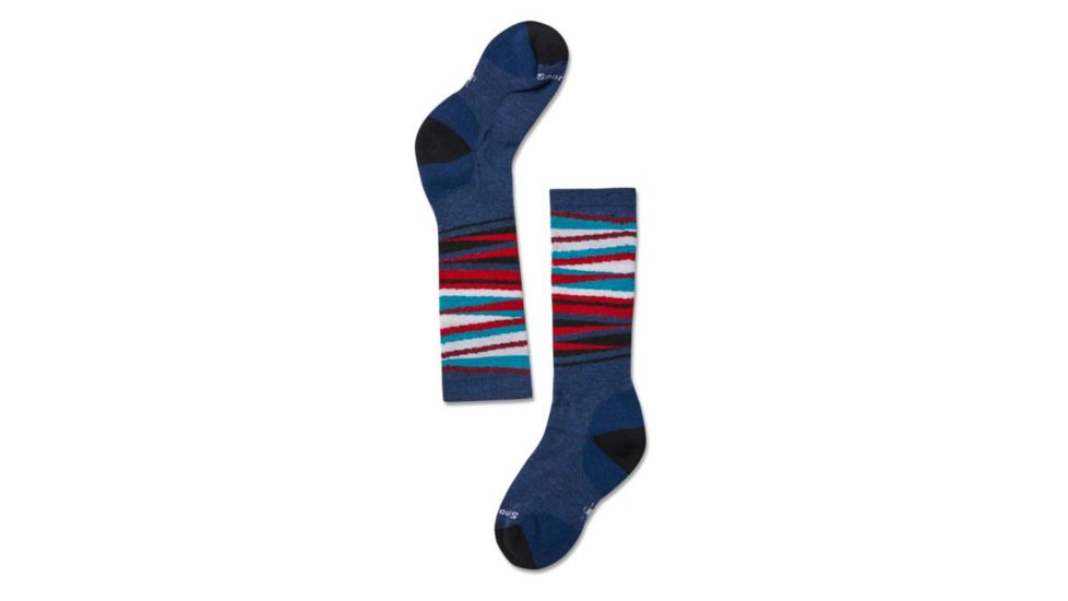 Smartwool Wintersport Stripe Socks - Kids, Alpine Blue, Extra Small, SW001028B25-XS