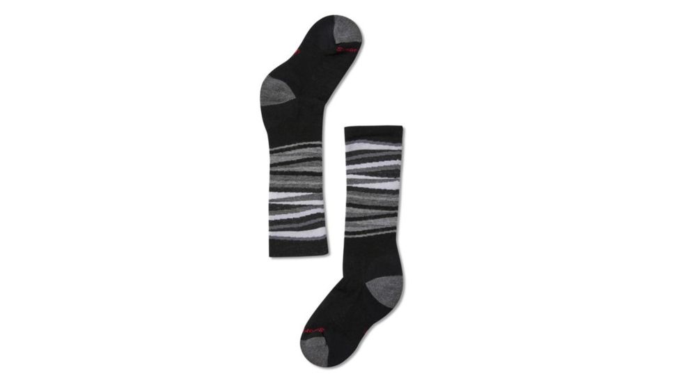 Smartwool Wintersport Stripe Socks - Kids, Black, Small, SW001028001-S