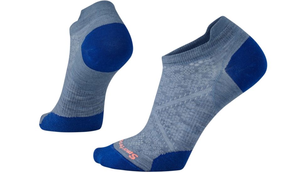 Smartwool Women's PhD Run Ultra Light Micro, Blue Steel, Small, SW0SW188474-S