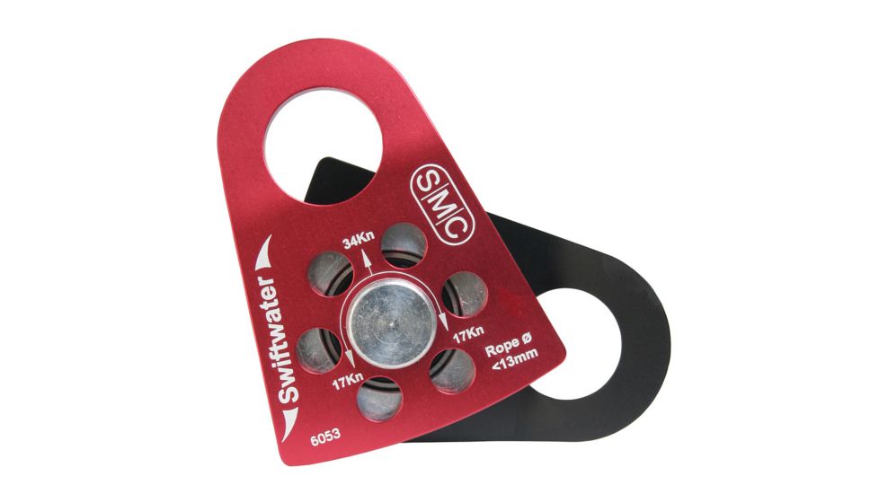 SMC 2in Swiftwater Pulley, Red 45256.01.100