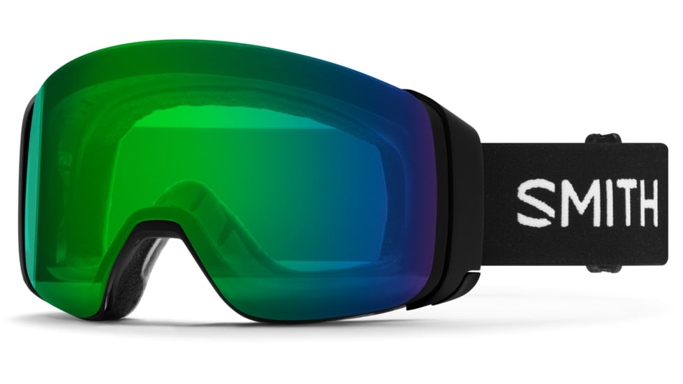 Smith 4D Mag Goggle, ChromaPop Everyday Green Mirror , Black, M007320JX99XP