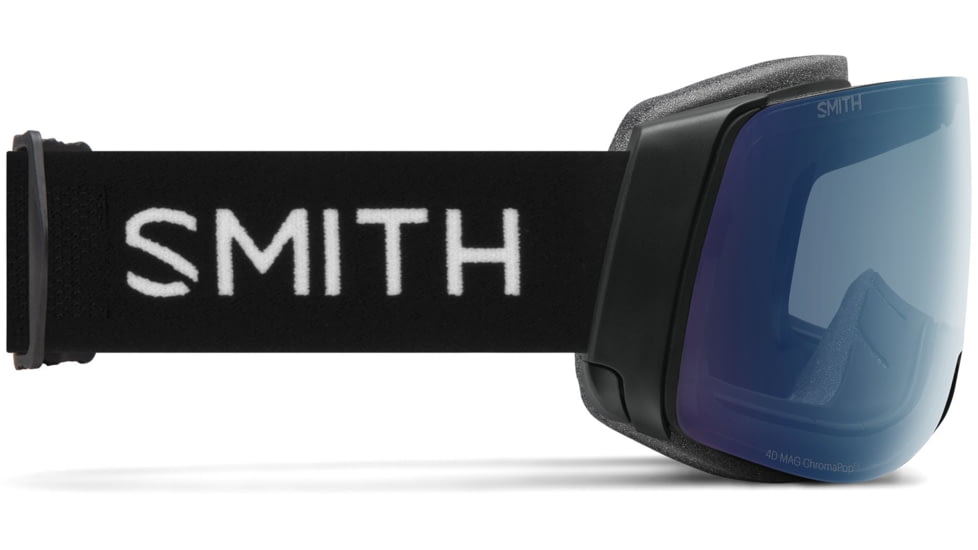 Smith 4D Mag Goggle, MAG Series, Black, ChromaPop Everyday Blue Mirror Lens, M007320JX994B