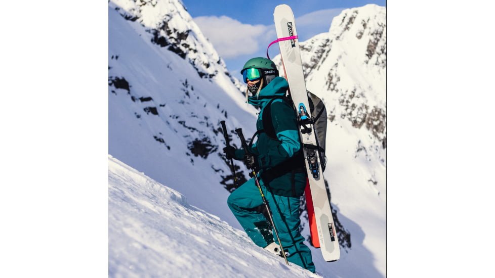 Smith 4D Mag S Googles, ChromaPop Sun Green Mirror, Black, M007600JX99MK