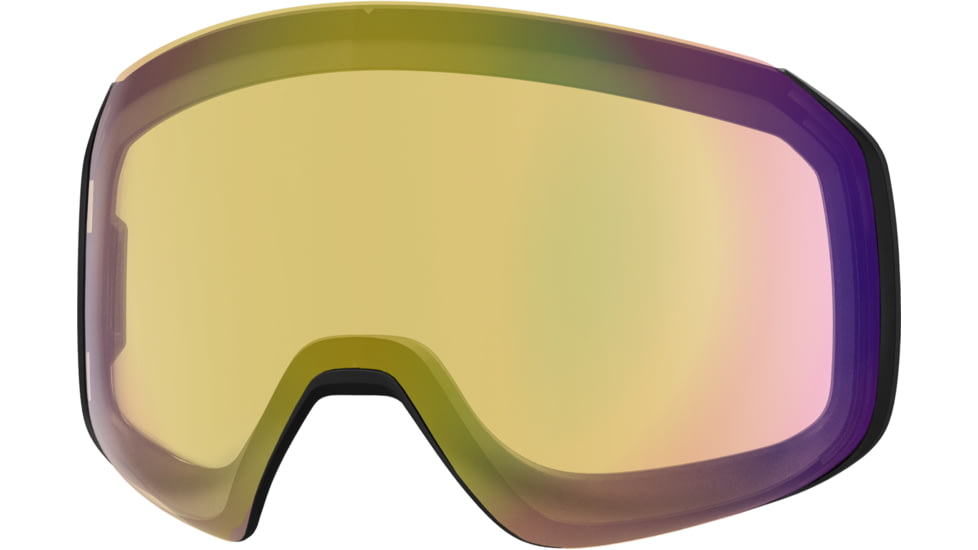 Smith 4D Mag S Low Bridge Fit Googles, ChromaPop Sun Red Mirror, Black, M007610JX996K