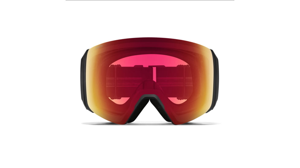 Smith 4D Mag XL Goggle, MAG Series, Black, ChromaPop Photochromic Red Mirror Lens, M007830JX99OQ