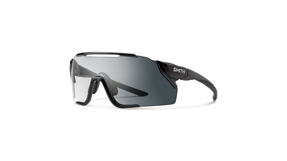 Smith Attack MAG MTB Sunglasses, Black Frame, Photochromic Clear to Gray Lens, 20229980799KI