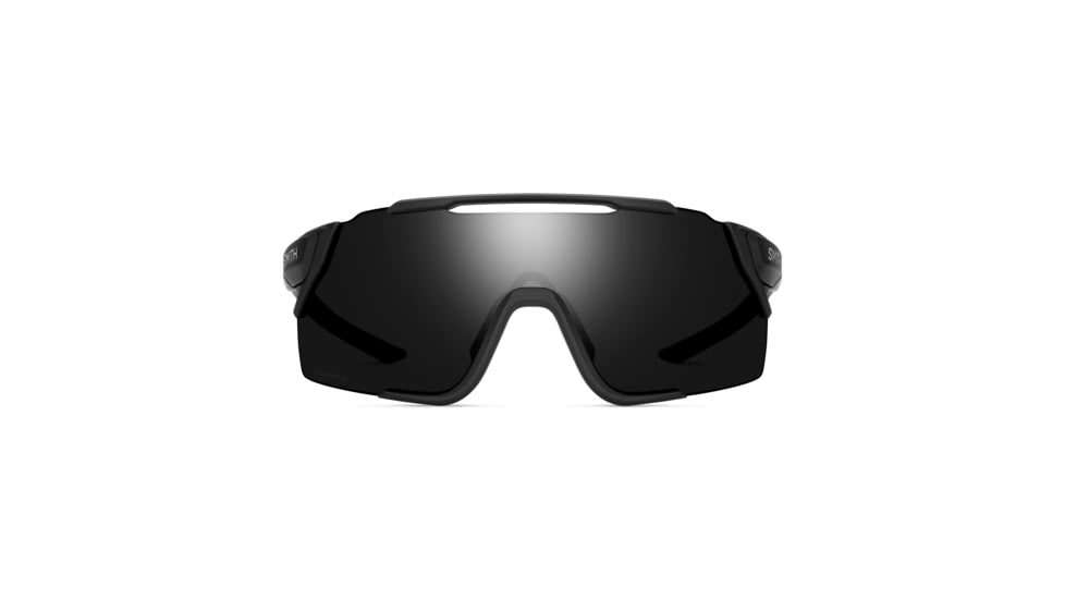 Smith Attack MAG MTB Sunglasses, Matte Black Frame, ChromaPop Black Lens, 202299003991C