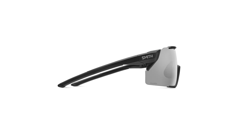 Smith Attack MAG MTB Sunglasses, Matte Black Frame, ChromaPop Platinum Mirror Lens, 20229900399XB