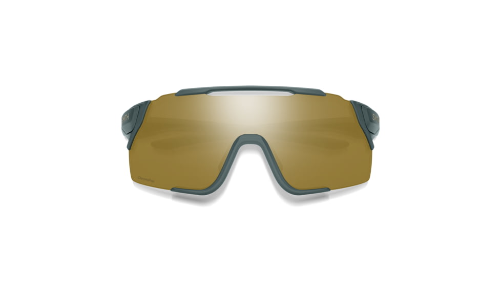Smith Attack MAG MTB Sunglasses, Matte Spruce Frame, ChromaPop Bronze Mirror Lens, 2022991ED990K