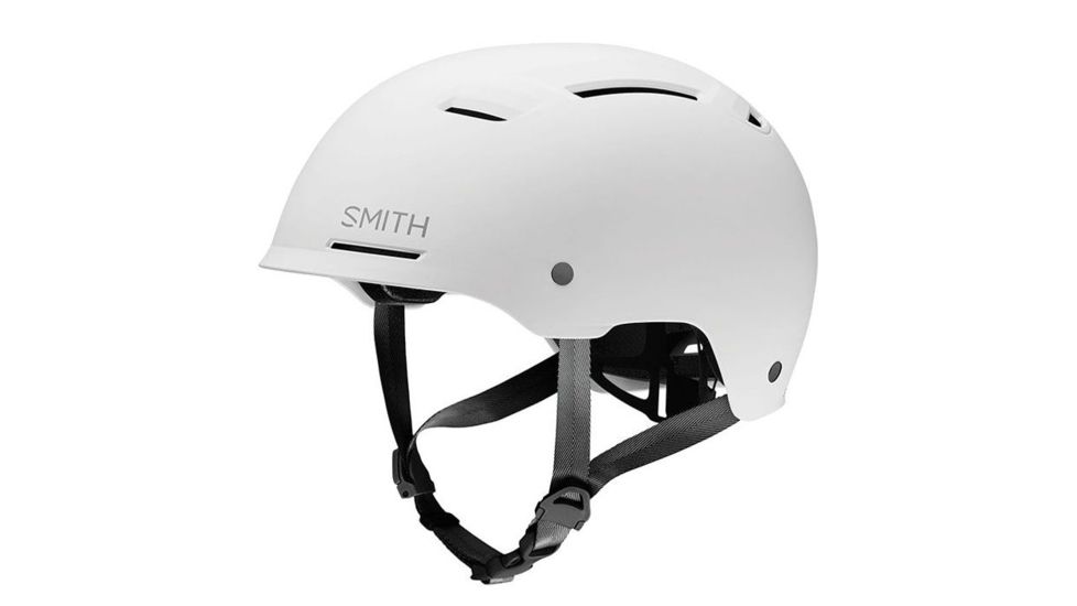 Smith Axle Bike Helmet, Matte White, Medium HB16-AXMWMD