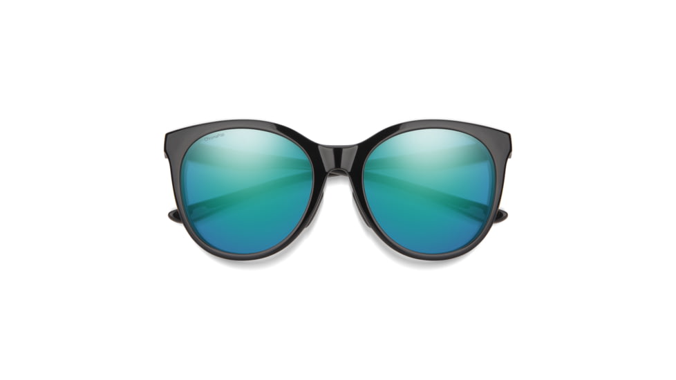 Smith Bayside Sunglasses, Black Frame, ChromaPop Polarized Opal Mirror Lens, 20367280754QG