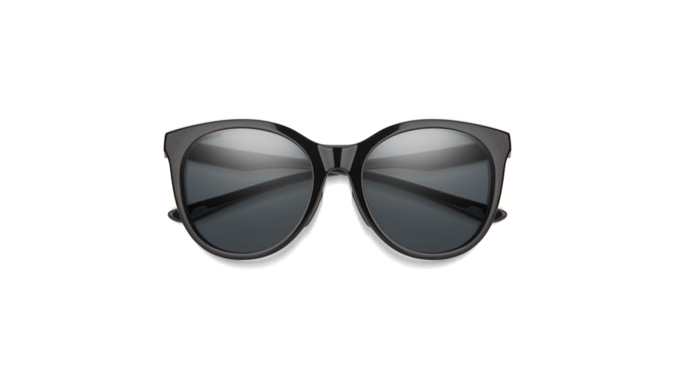 Smith Bayside Sunglasses, Black Frame, Polarized Gray Lens, 20367280754M9