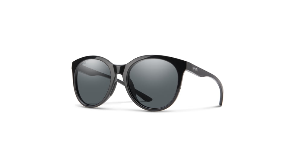 Smith Bayside Sunglasses, Black Frame, Polarized Gray Lens, 20367280754M9