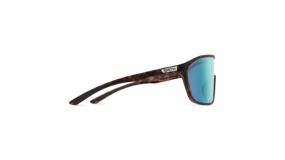 Smith Boomtown Sunglasses, Matte Tortoise Frame, ChromaPop Polarized Opal Mirror Lens, 204932HGC99QG