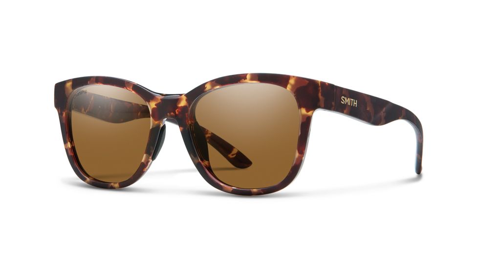 Smith Caper Sunglasses, Matte Tortoise Frame, ChromaPop Polarized Brown Lens, CPCPBRMT