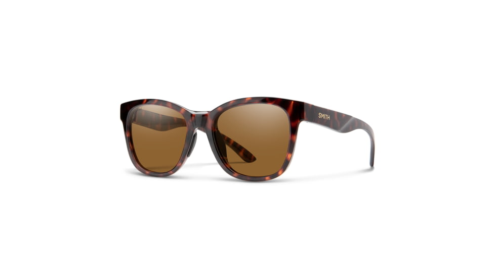 Smith Caper Sunglasses, Tortoise Frame, Polarized Brown Lens, 20104208653SP