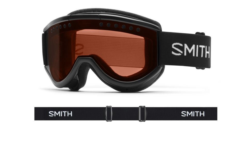 Smith Cariboo OTG Snow Goggles, Black, RC36 Lens, CB3EBK16