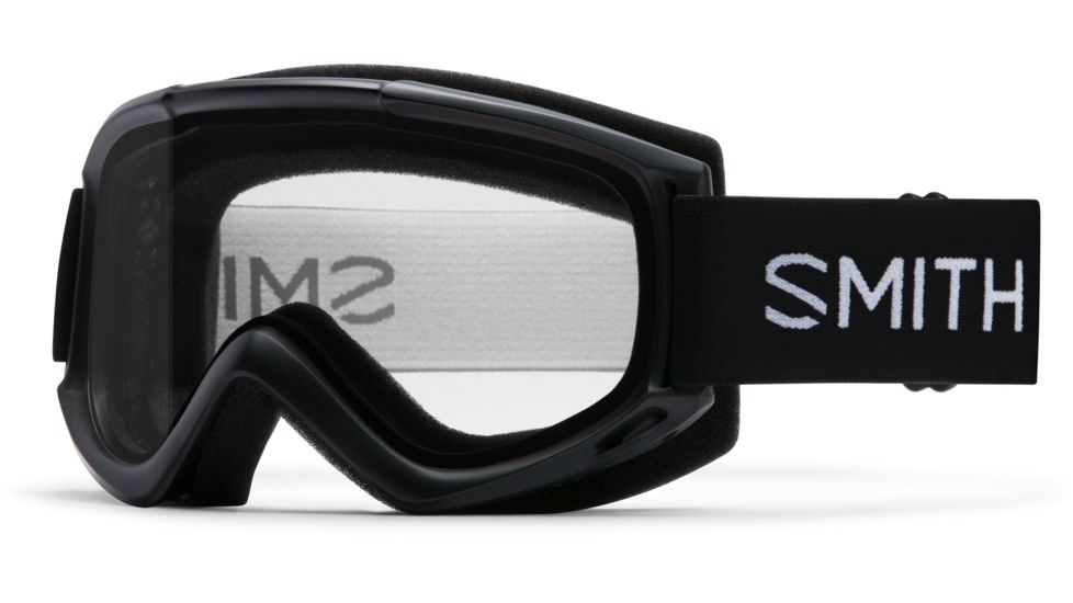 Smith Cascade Goggle-Black-Clear