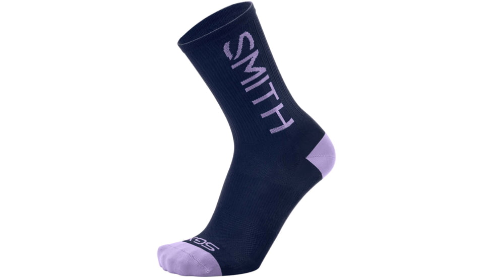 Smith Cycling Sock, 6in Cuff, 75% PolyPRO, 15% Nylon, 10% Spandex, Bloom, One Size, I9000033N00OS