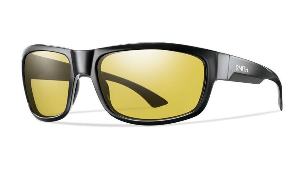 Smith Dover Sun Sunglasses, Black/Polar Low Light Ignitor Techlite Glass Lenses DRGPLLBK