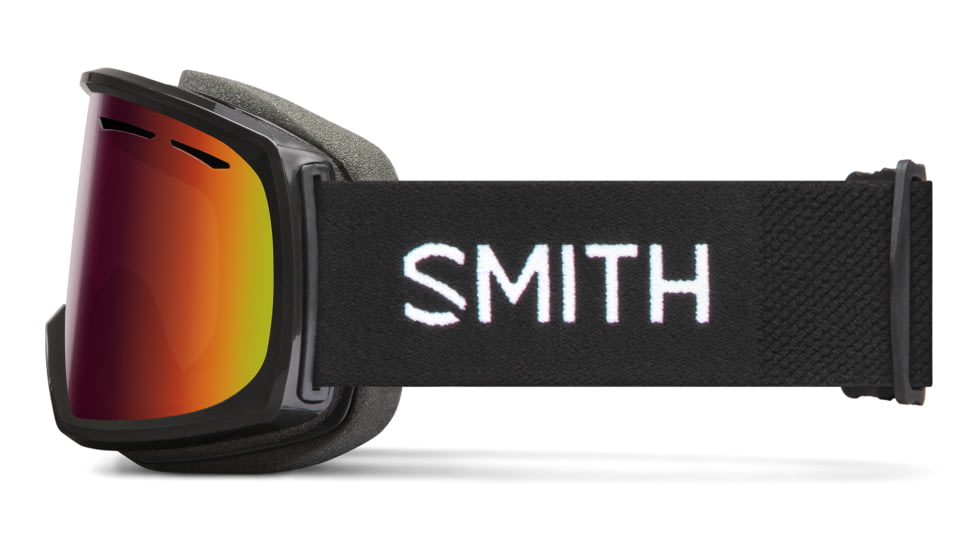 Smith Drift Goggle, Red Sol-X Mirror, Black, M004202QJ99C1