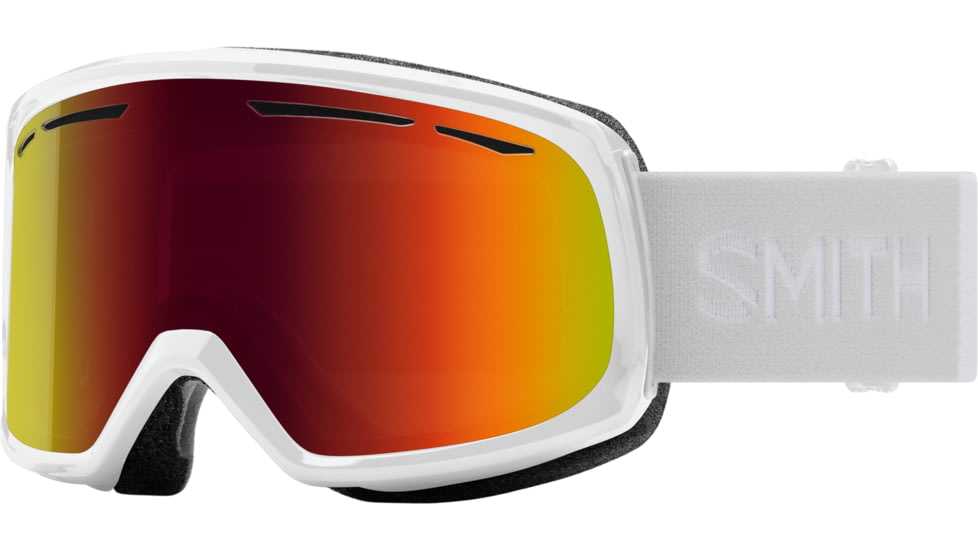 Smith Drift Goggle, Red Sol-X Mirror, White, M0042033299C1
